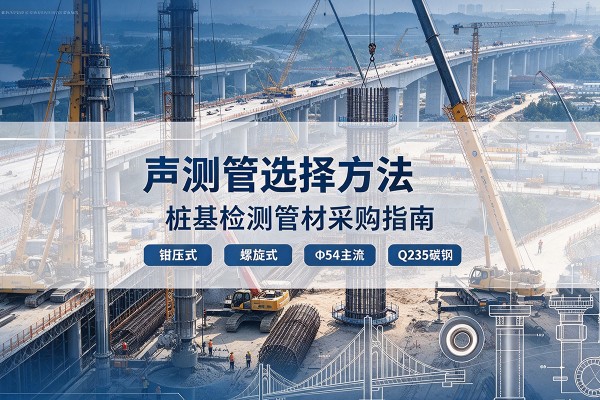 东辽声测管选型标准