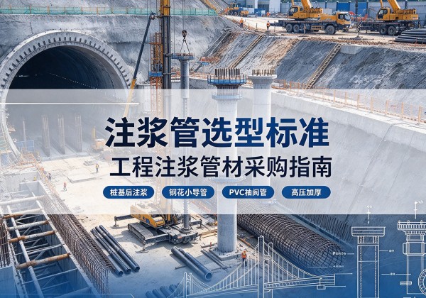 东辽注浆管选型标准